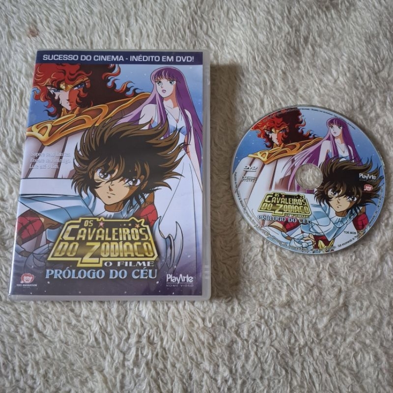 Dvd Cavaleiros do Zodíaco - Volumes 3, 19, 20, 21, Prólogo do Céu