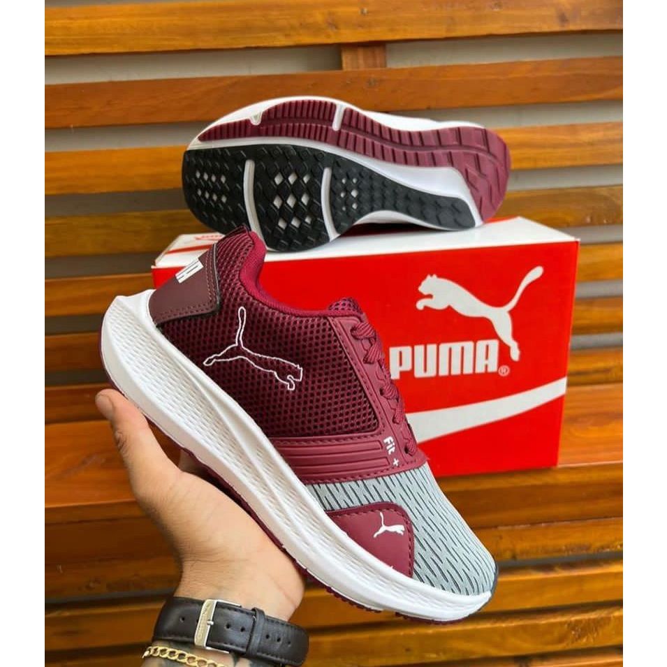 Puma enzo store weave vermelho