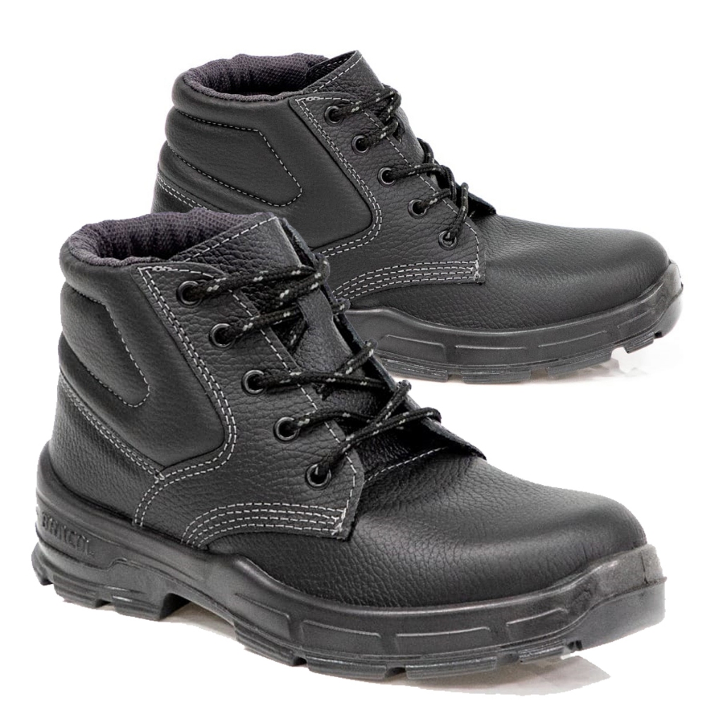 Bota de Segurança Ocupacional Bracol Cadarço Bracol Bico em PVC