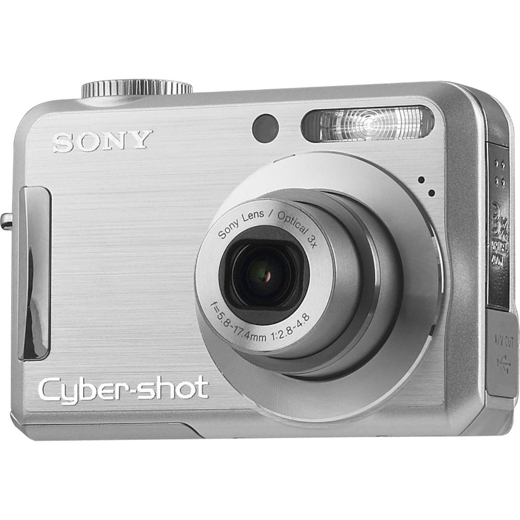 Câmera digital Sony Cybershot DSC-S700 de 7,2 MP zoom óptico de 3x