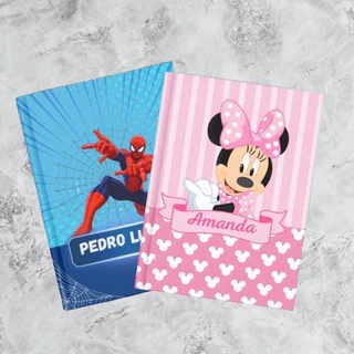 Caderno Brochura Personalizado com Nome