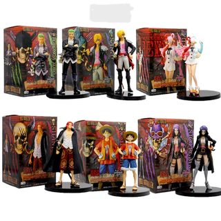 Estátuas ONE PIECE Varios modelos Monkey d luffy, Roronoa Zoro, Shanks, Sanji, Uta, Nico Robin figuras de ação colecionáveis