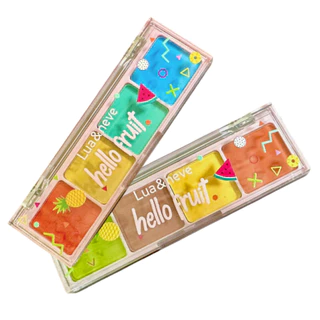 Kit com 2 paletas da Lua e Neve Hello Fruit
