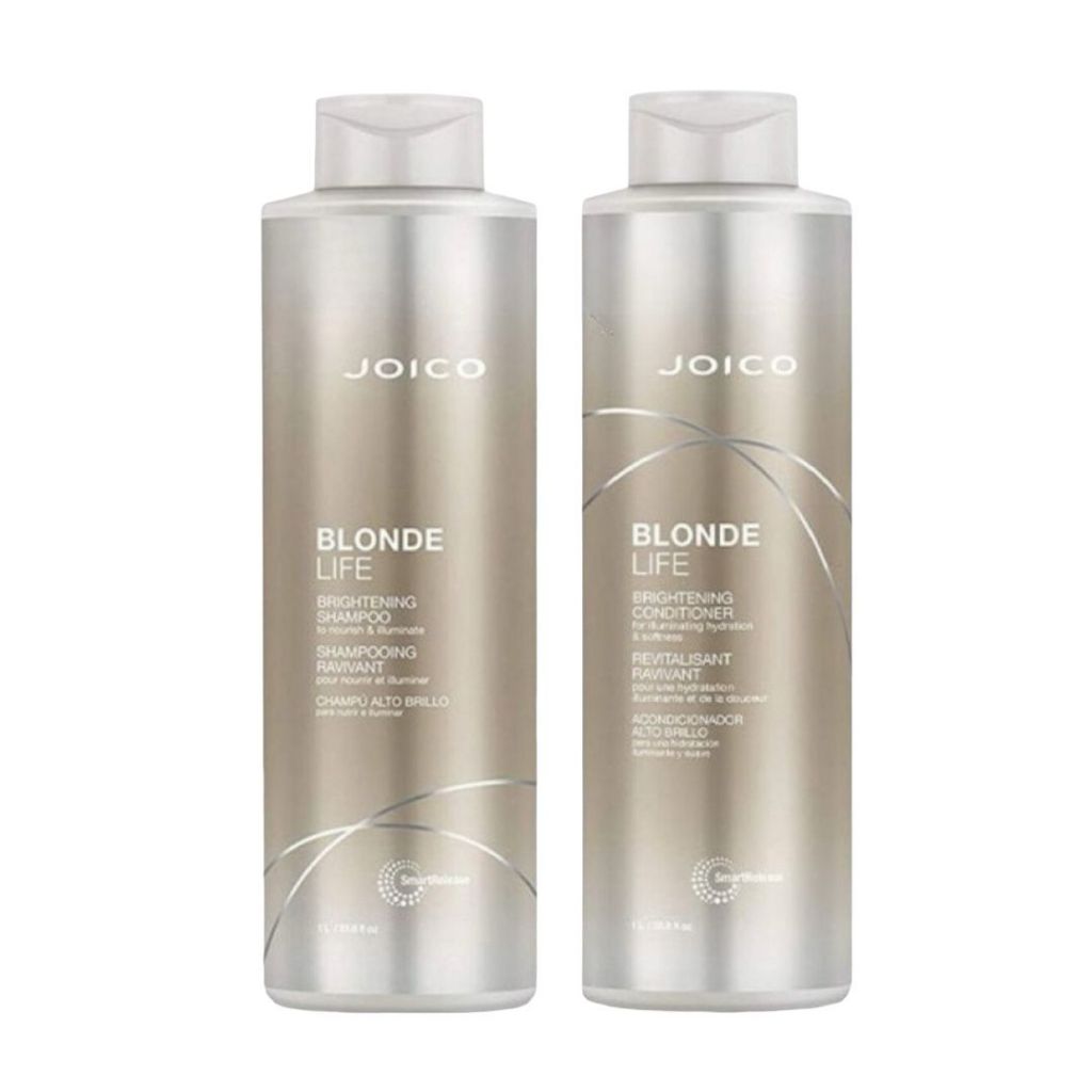 Kit Shampoo e condicionador Joico Blonde Life 1 litro | Shopee Brasil