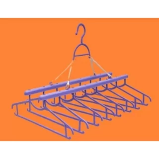 Varal Cabideiro 8 Cabides para Camiseta Multiuso Entrega Full
