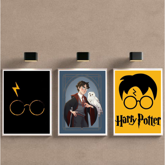 Harry Potter Quadro Placa Decorativo Hermione Granger Lord Voldemort ...