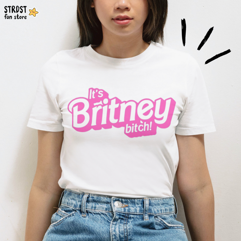 Camiseta It's Britney, Bitch BRITNEY SPEARS Poliéster Fio 30.1 | Shopee ...
