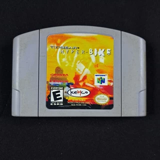 Top Gear Hyper Bike Original Relabel Nintendo 64