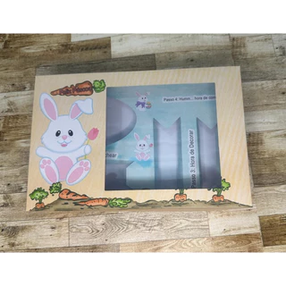 10 Caixas Kit Mini Confeiteiro para Ovo de Páscoa Embalagem Tema Coelho da Páscoa em Oferta na Shopee