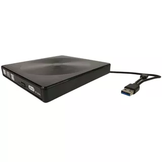 Leitor de Cd e DVD Tipo c e Usb 3.0 2 Plug Drive Externo para Notebook 5 Gbps