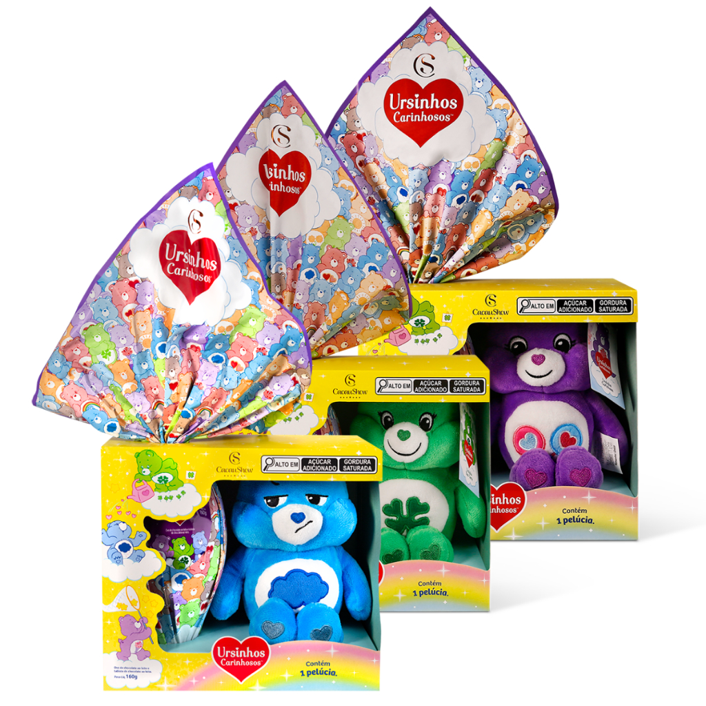 Ovo De Páscoa Ursinhos Carinhosos 160g Cacau Show Páscoa