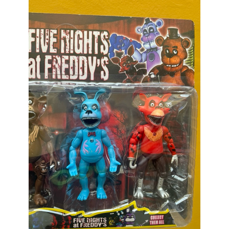 Kit Five Nights At Freddy´s 5 Pronta Entrega 14 Cm | Shopee Brasil