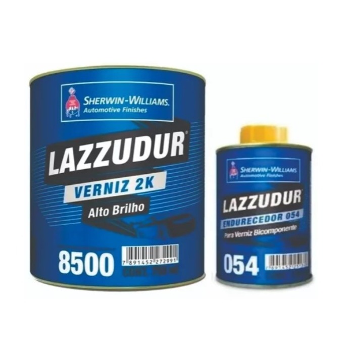 Verniz Automotivo 2k Alto Brilho 8500 900ml Lazzuril | Shopee Brasil