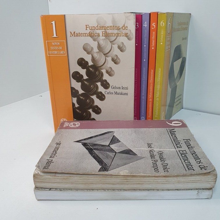 Coleção Fundamentos De Matemática Elementar 8 Volumes - A049 | Shopee ...