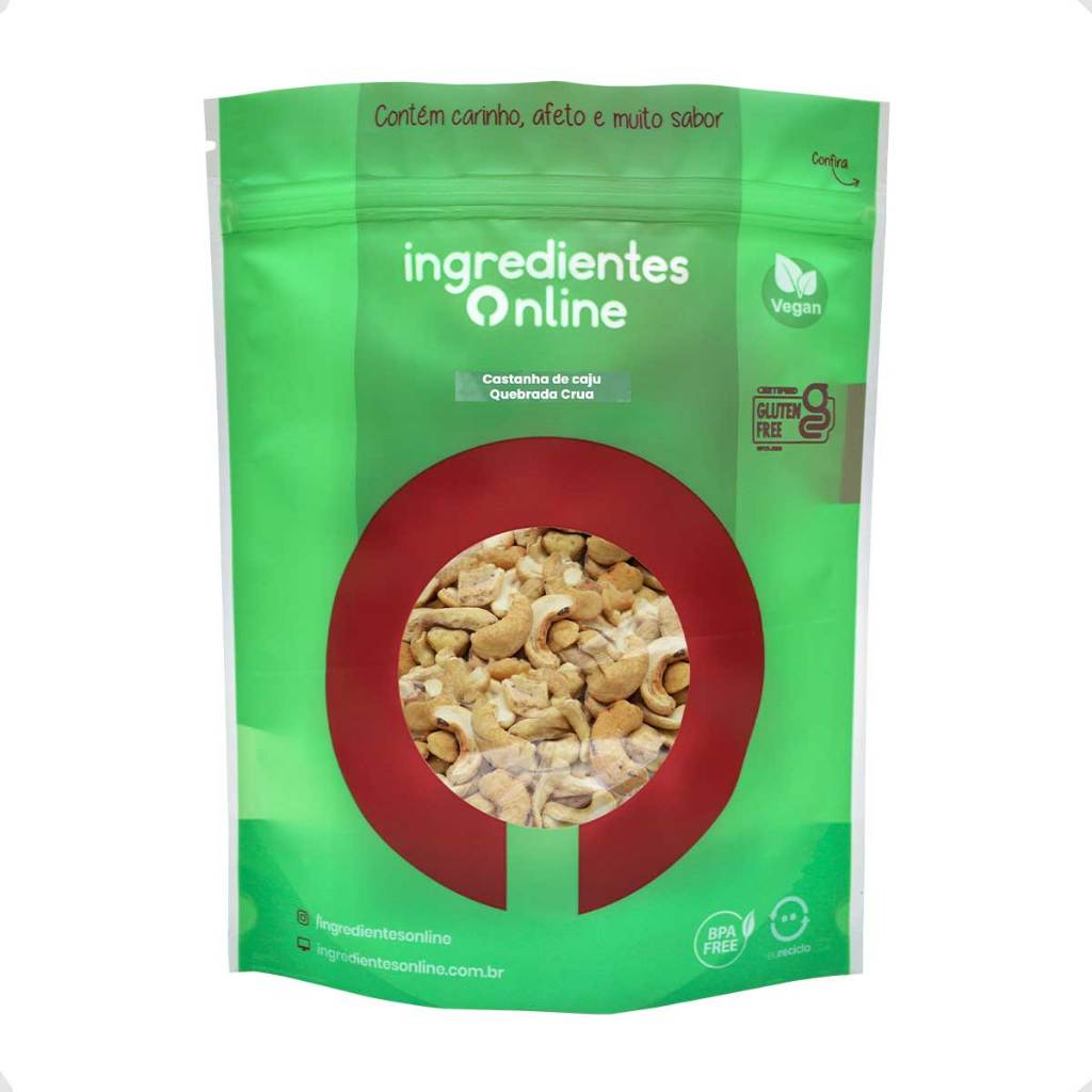 Castanha de Caju W1 Quebrada e Crua Premium 1Kg
