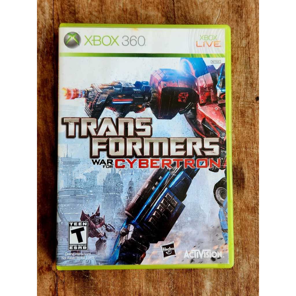 Transformers War For Cybertron (mídia Física) - Xbox 360