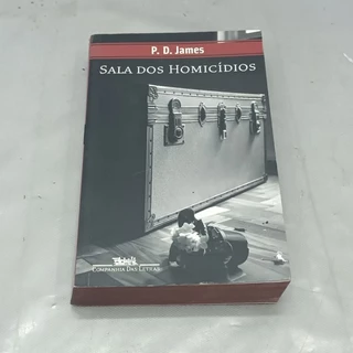 Livro Sala dos Homi_cidios - P. d. James (usado)