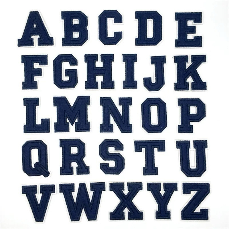 Patch Bordado Termocolante Letras | Shopee Brasil