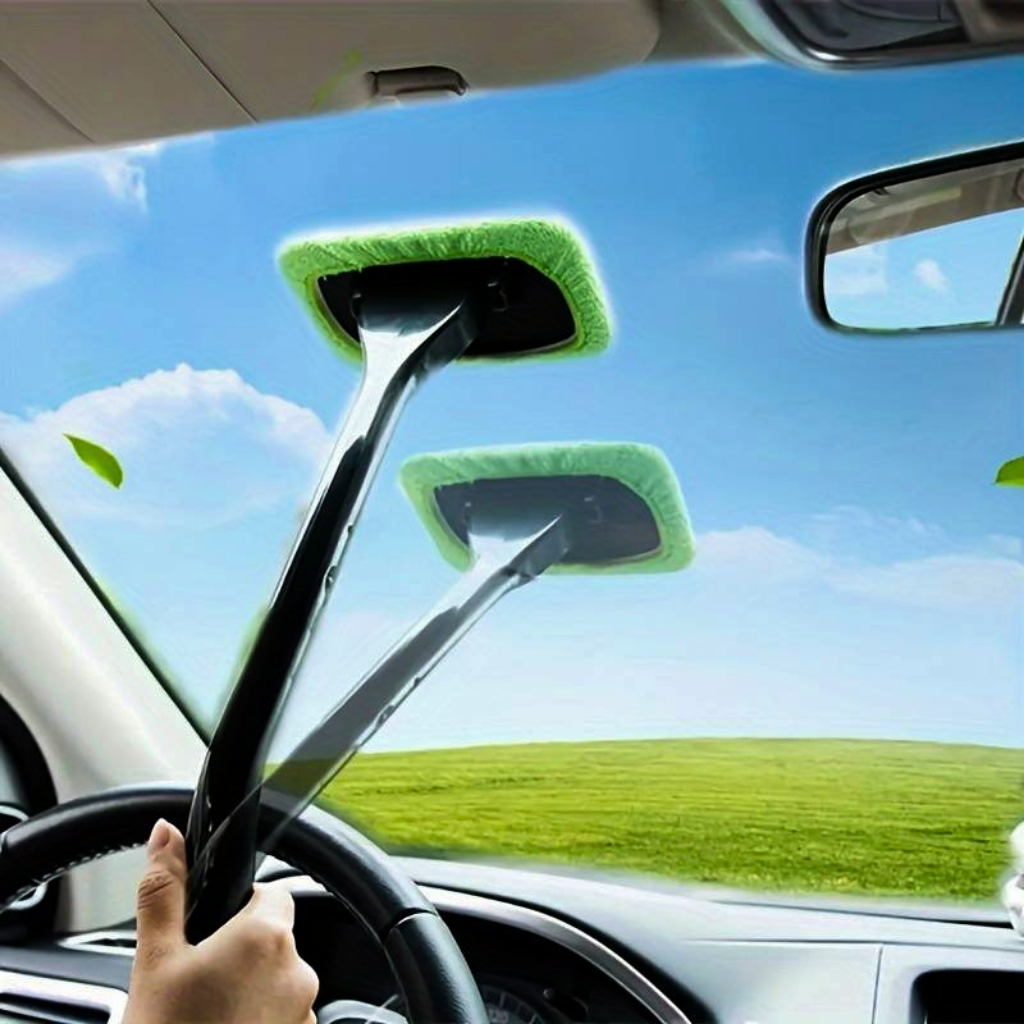 Escova De Limpeza De Janelas Para Automóveis Ferramenta De Lavagem De Para-brisas