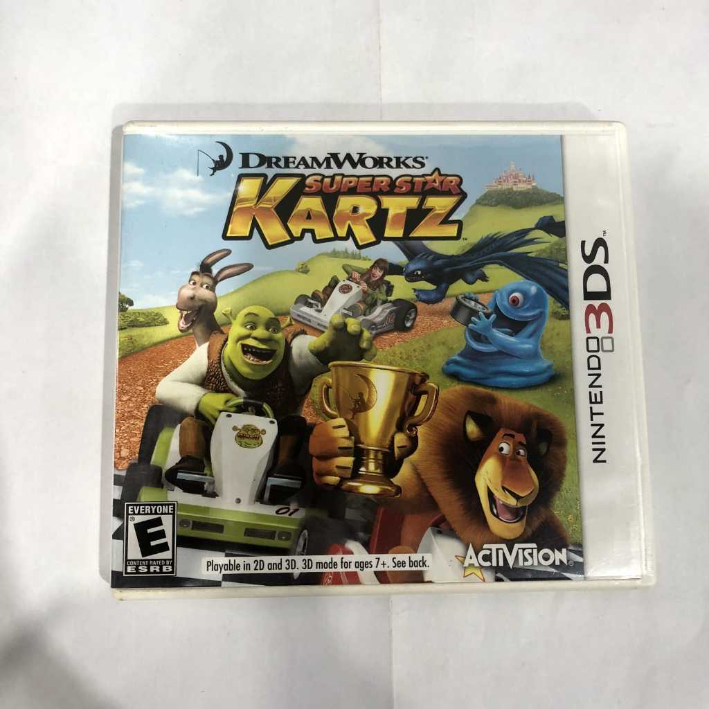 Dreamworks super shop star kartz 3ds