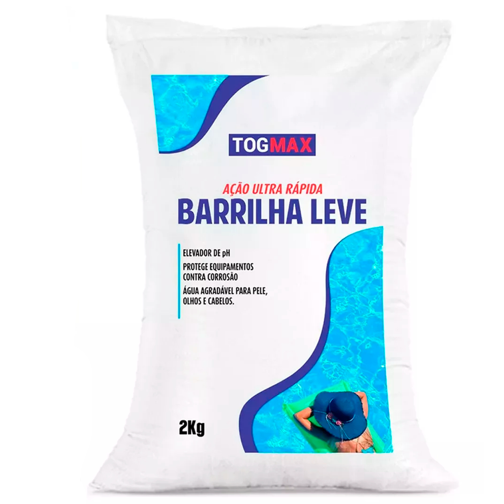 Barrilha Leve Elevador De Ph Para Piscina Kg Controlador De Ph Unidade Shopee Brasil