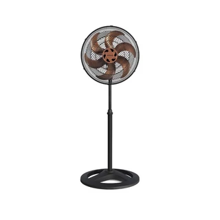 Ventilador Coluna Turbo 6 Pás Cor Preto/Bronze 50cm Ventisol
