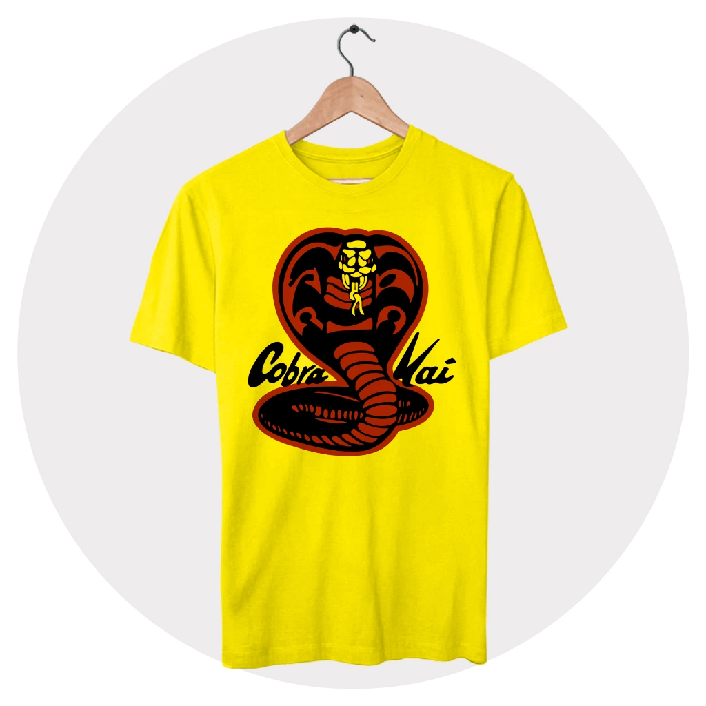 Camiseta Cobra Kai - Serie Karate Kid, 100% Algodón, Unisex | Diseño No Oficial Inspirado En La Serie