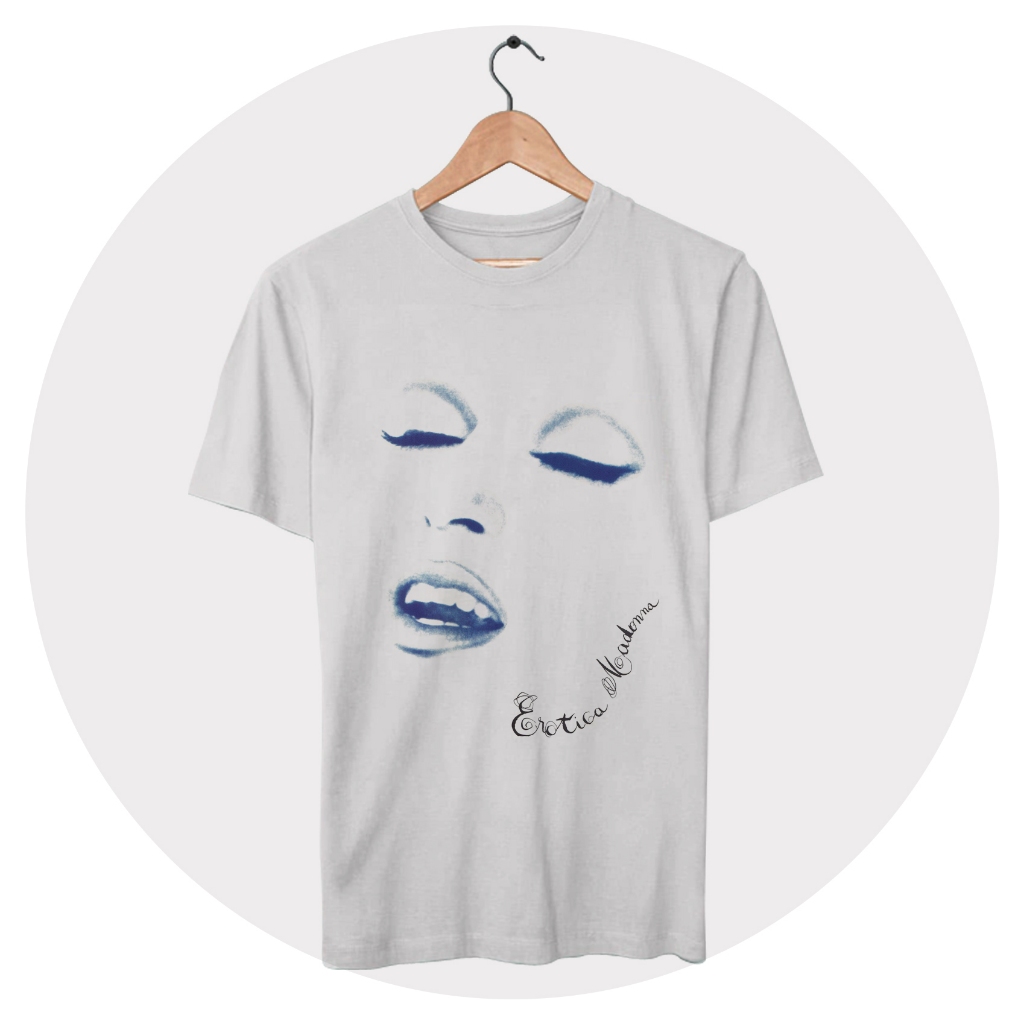 Camiseta Personalizada Madonna Erotica