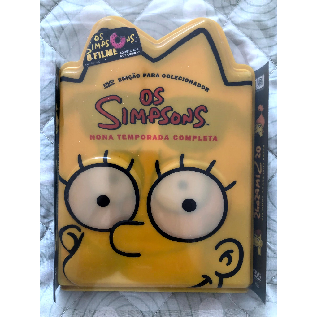 Box DVD Os Simpsons Edição para Colecionador 9a Nona Temporada