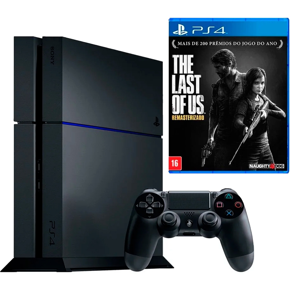 Ps4 Playstation 4 Semi Novo 500GB + 1 Controle Original + GTA V - The ...