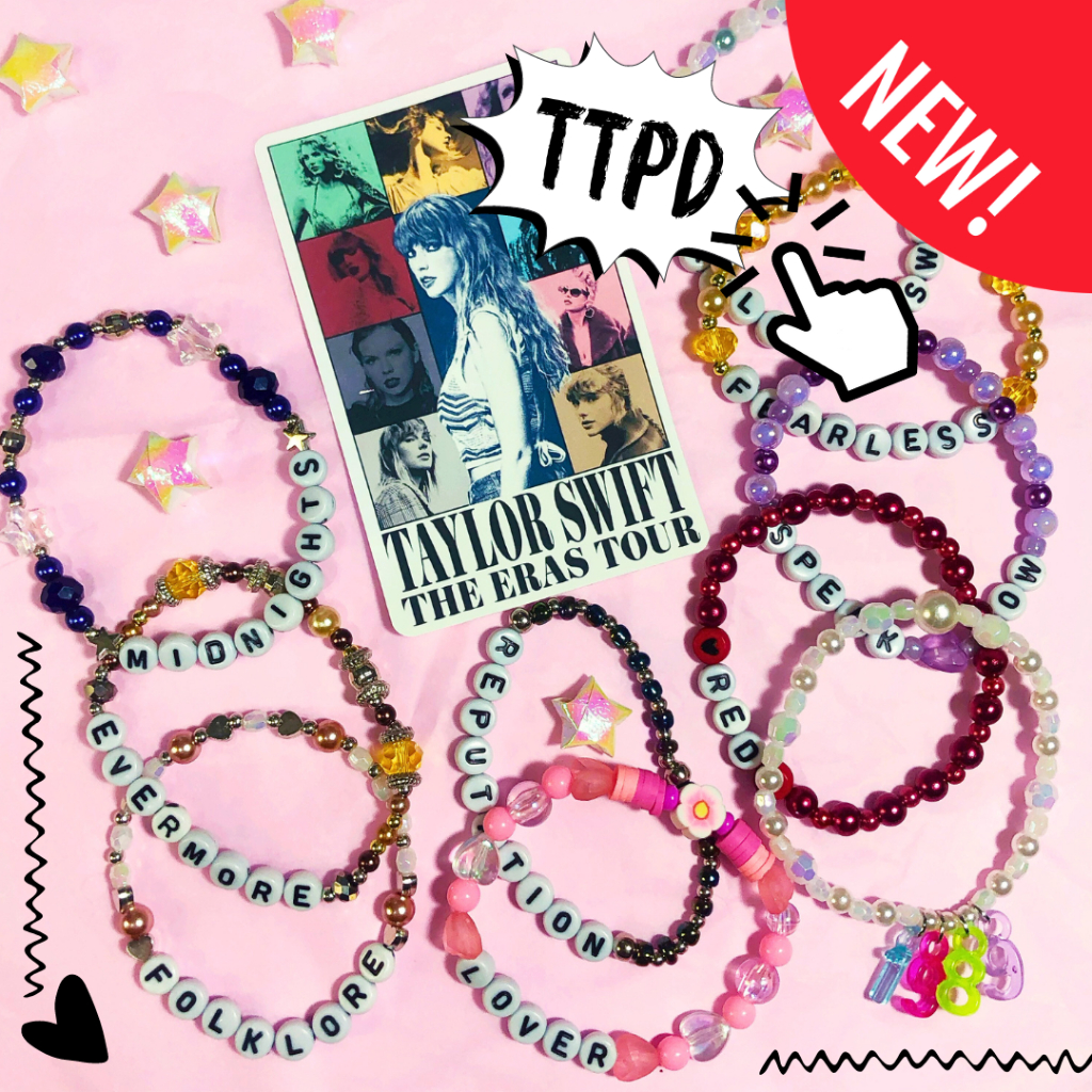 Taylor Swift eras tour friendship ガーランド Pulseira Taylor Swift | THE ERAS TOUR | Friendship Bracelets