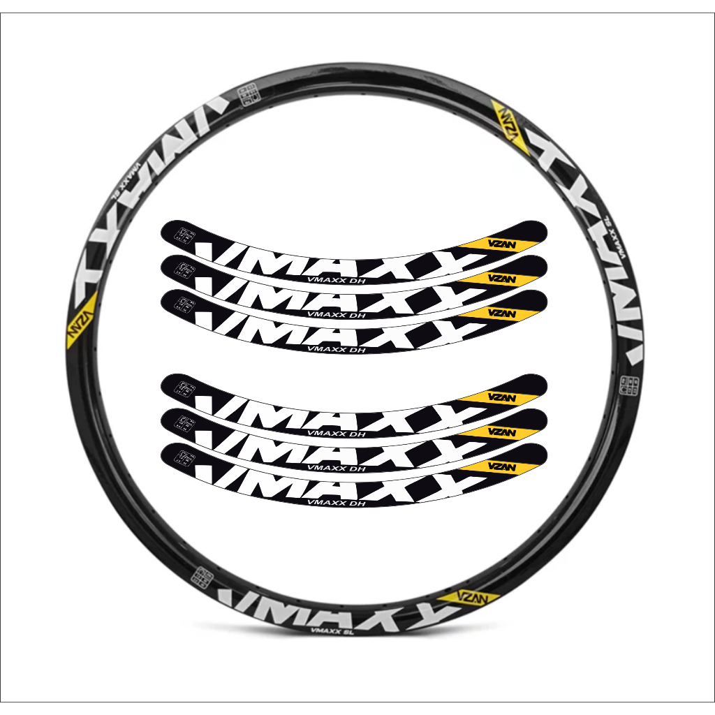 Adesivos Aro Vmaxx LT 26 29 Ciclismo Modelo Novo Vikingx mtb ksw gts ...