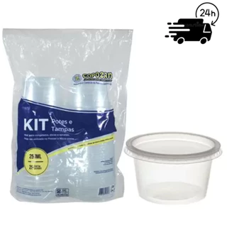 Pote para bolo C/100 UNI I 250ml Copozan