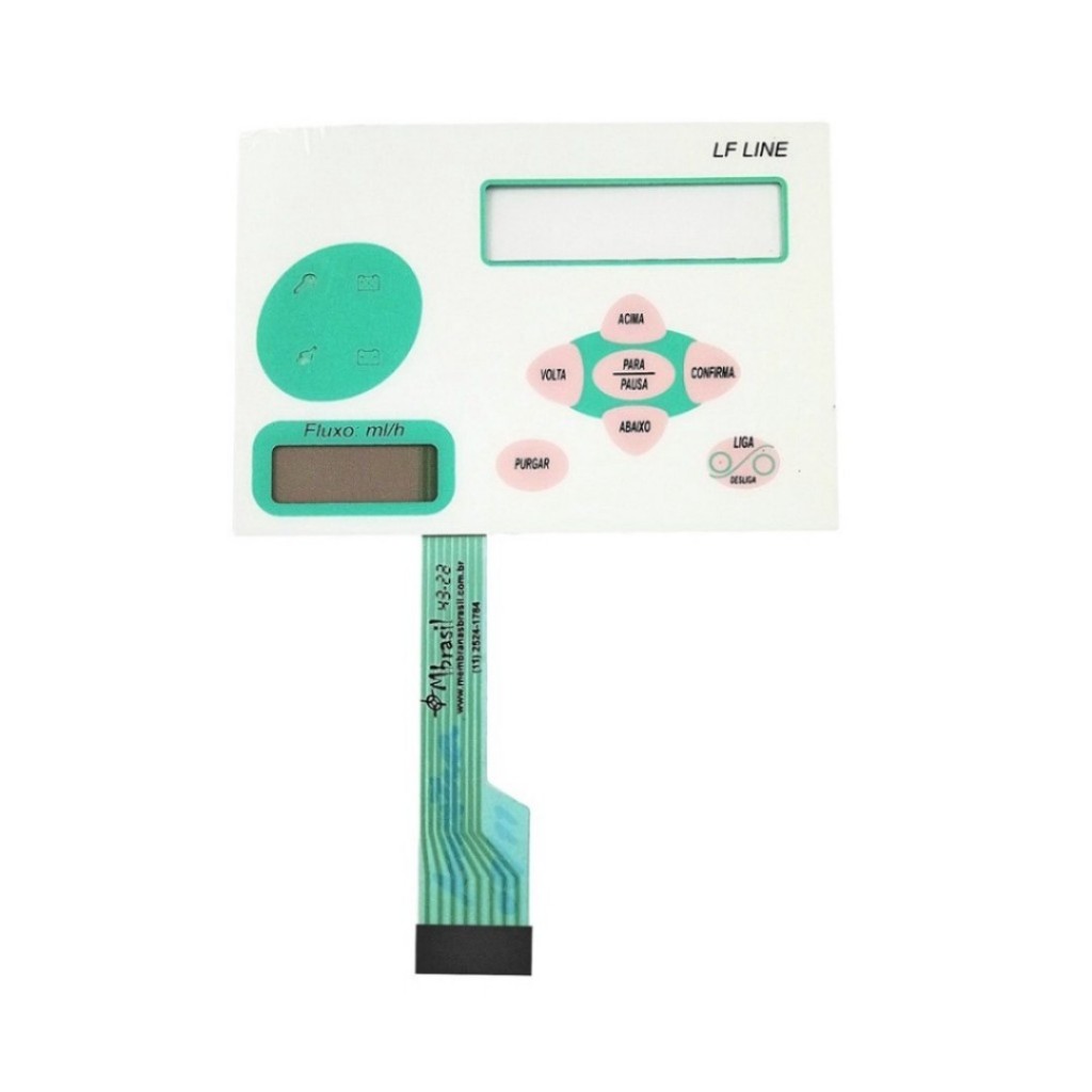 Teclado Bomba de Infusão Lifemed LF Line - Cód 3152 | Shopee Brasil