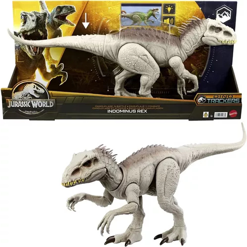 Jurassic World Figura Indominus Rex Camuflagem Mattel Hnt63