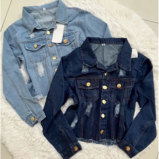 kit 2 Jaquetas Jeans Feminina