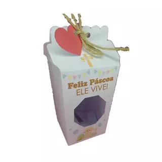 15 Caixinhas Embalagem Feliz Páscoa Lembrancinha Páscoa em Oferta na Shopee