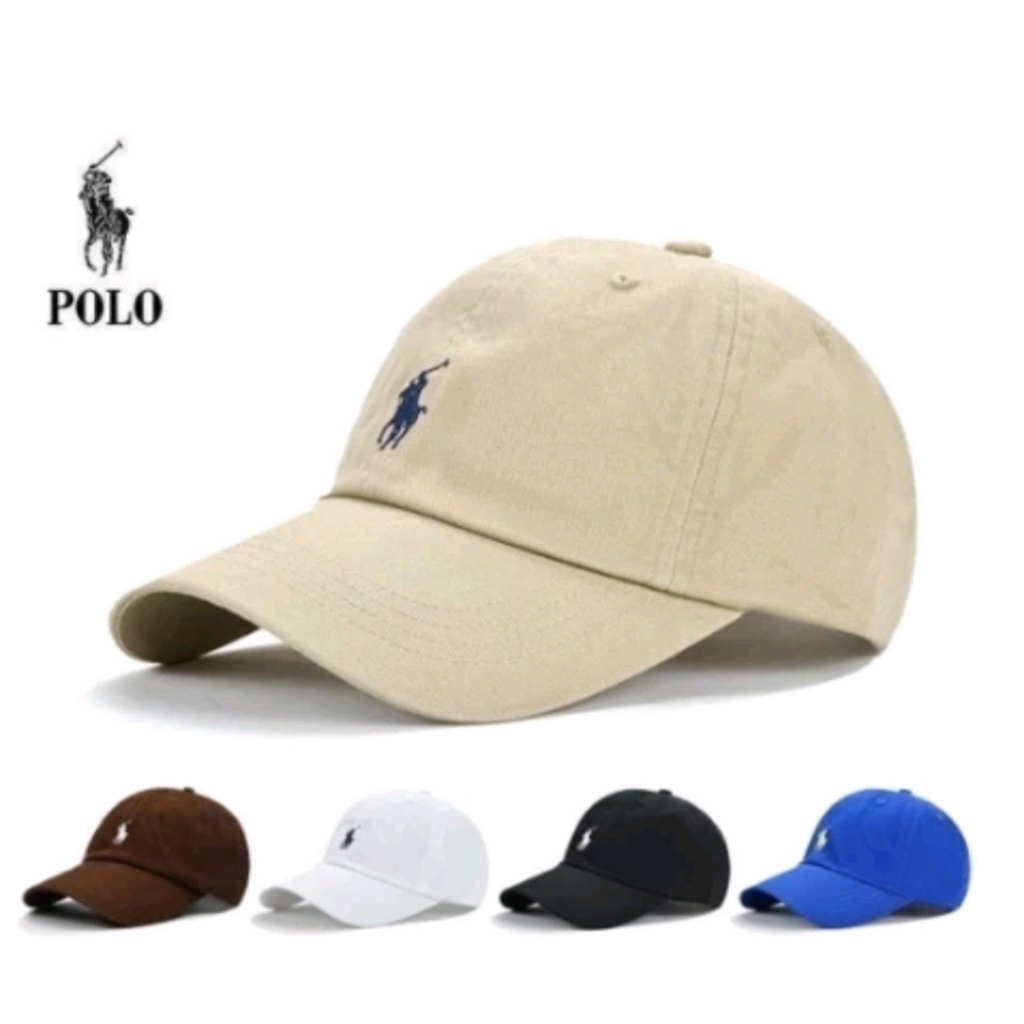 Boné Masculino Polo Ralph Lauren Classic Aba Curva Baseball Cavalinho Bordado Alta Qualidade Envio Imediato