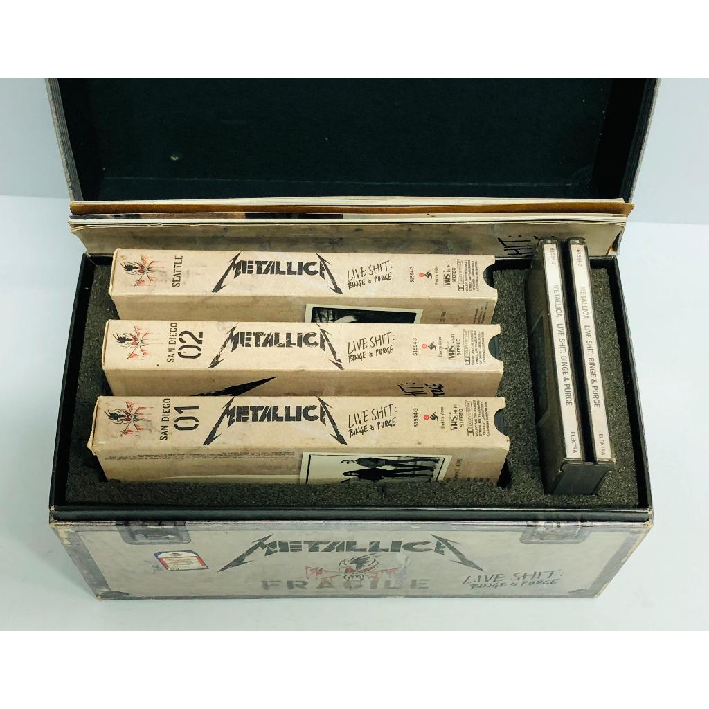 Box Completo Metallica Live Shit Binge Purge | Shopee Brasil