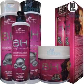 10 Kits Capilar Força Bh Profissional Bell Corpus