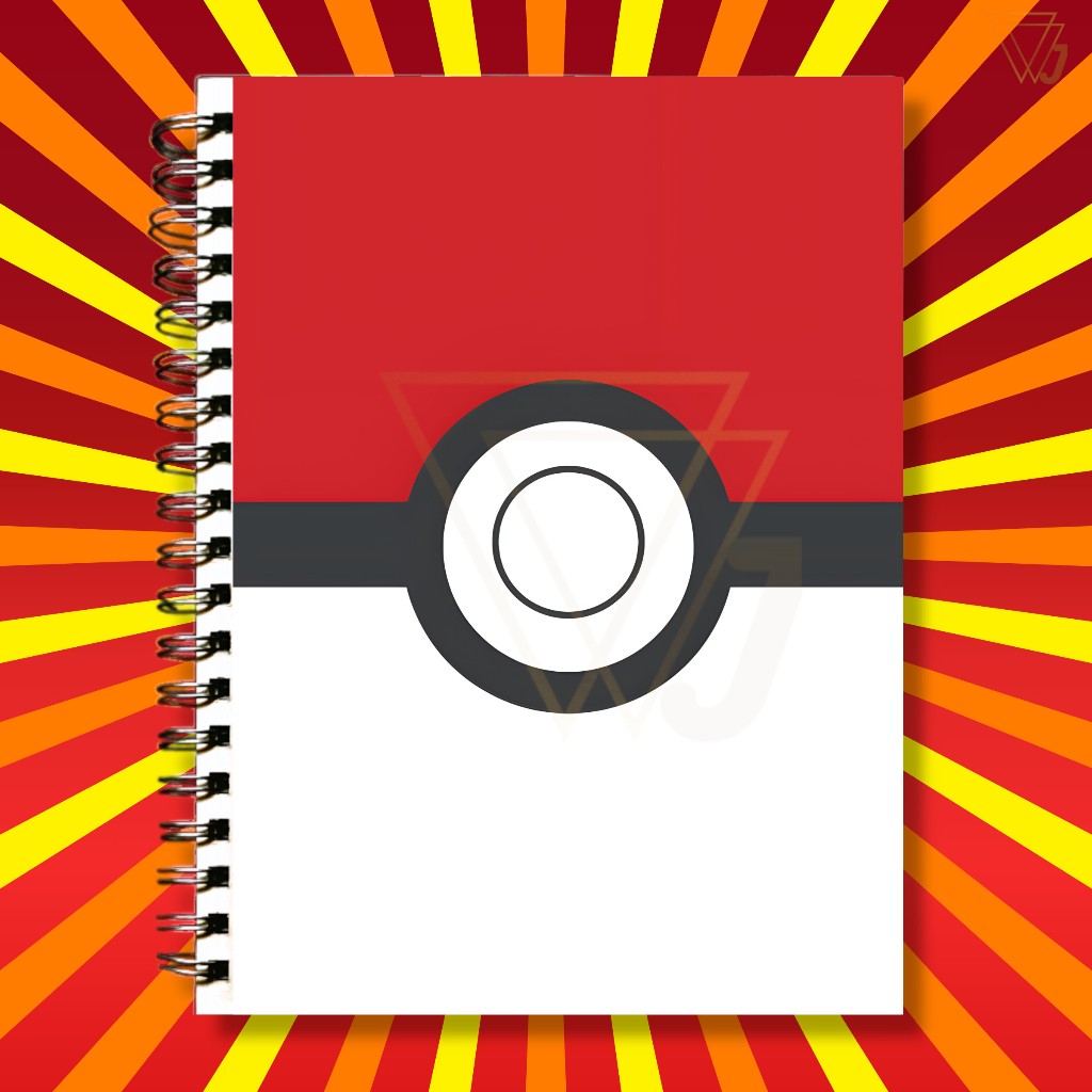Adesivo Para Capa de Caderno Anime Pokémon Pokébola Top Excelente ...