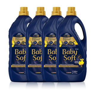 Kit 4 Amaciante Baby Soft Infinity Care Dark Blue 3L