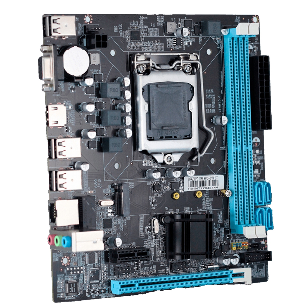 Kit Pl Mãe H61 + Processador I7 2600 + Memória ddr3 16gb + Cooler