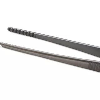 Pinça Anatômica Dissecção 14cm 16cm 20cm 25cm Aço Inox - 6B INVENT GERMANY