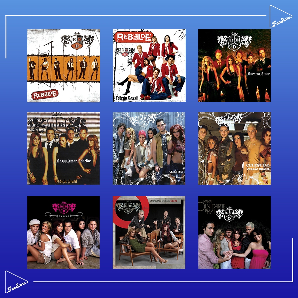 Discografia RBD (Replicas) | Shopee Brasil