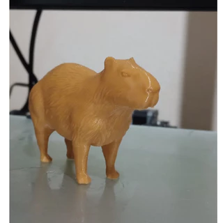 Capivara em impressão 3D Decoração Casa Colecionável