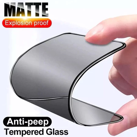 Película Privacidade Fosca Cerâmica 9D Hidrogel Todos os modelos iPhone 6 7 8 X XR 11 12 13 14 iPhone15 16 17 Pro promax