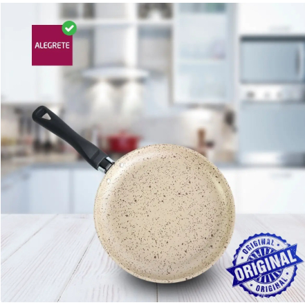 Panquequeira Frigideira Colore 22cm Bege Stone - Antiaderente Moderna Premium