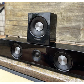 Caixas de Som Samsung Center E Surround Home Theater 3ohms - Ótimas