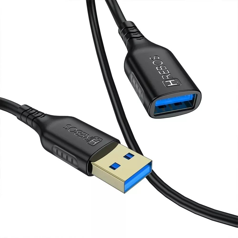Cabo Extensor Usb 3.0 3 Metros Macho Fêmea - Hrebos